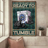 Ready To Tumble Cat Canvas