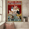 Retired And House Full Of Cats Canvas