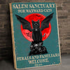 Salem Sanctuary For Wayward Cats Canvas