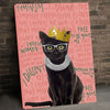 Feminist Cat Canvas