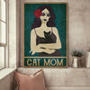 Catrina Cat Mom Canvas