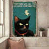 Choose Something Fun Mouse Cat Canvas