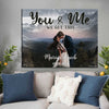 Personalized Gift For Couple Anniversary You &amp; Me Canvas