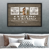 52602-Personalized 4 Year Anniversary Gift For Her Custom Photo, 4th Anniversary Gift For Him, Together We Built A Life Framed Canvas H0