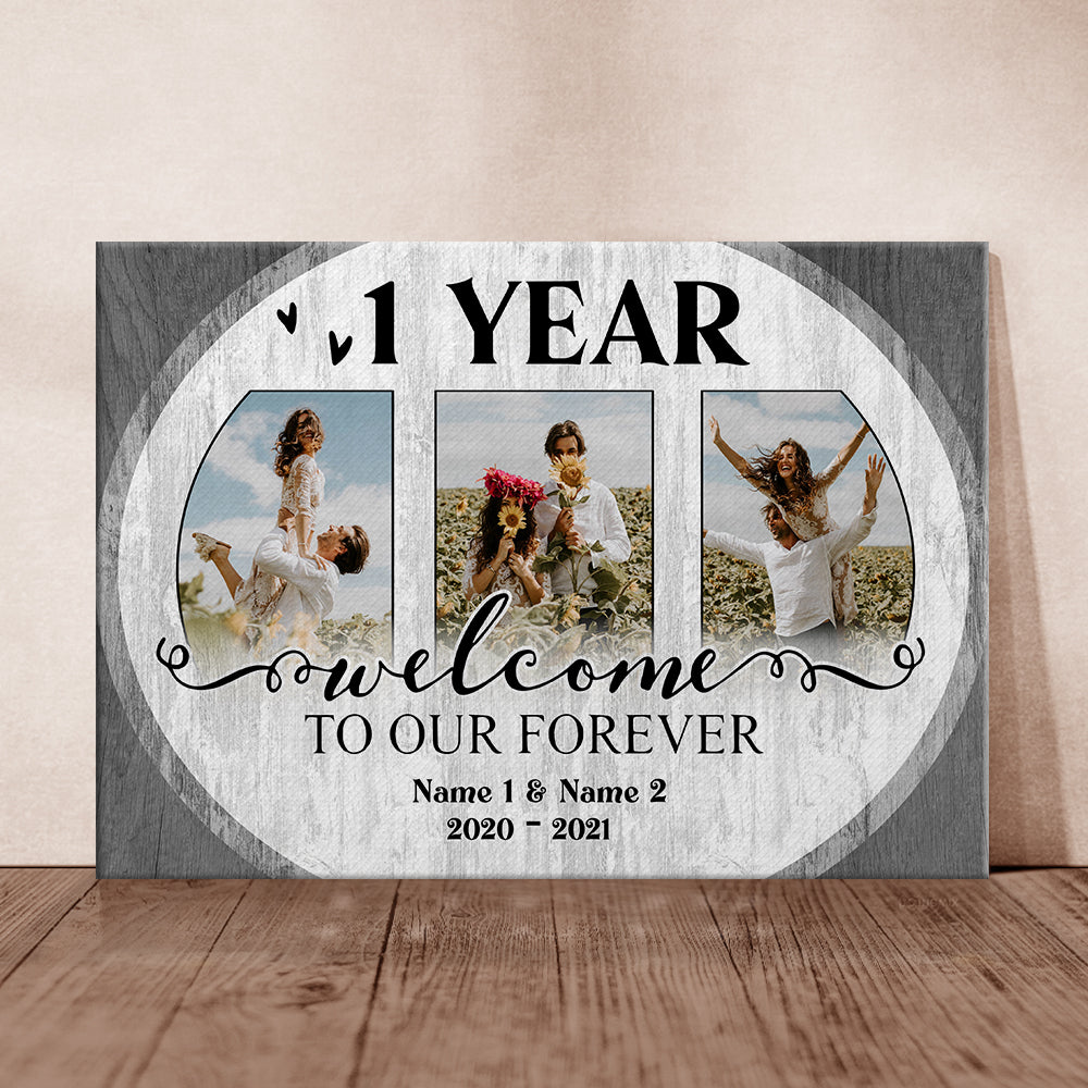 1st Wedding Anniversary Gift Ideas For Her Him- I Survived-PL – Polozatee