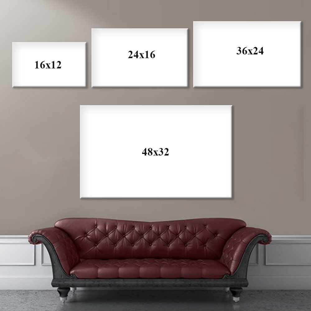 53298-Personalized 2nd Wedding Anniversary Gift For Her, 2 Years Anniversary Gift For Him, Welcome Our Forever Canvas H0