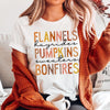 Flannels Hayrides Pumpkins Thanksgiving T-shirt Gift For Her