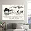 54367-Personalized First Wedding Anniversary Gift For Wife, 1st Anniversary Gift For Him, 1 Year Married, When I Found You Canvas H0
