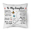 Gift For Daughter From Mom, Mother And Daughter Gift, Cuddling Elephant Pillow