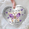 55747-Memorial Christmas Gift Ornament, In My Heart Forever Ornament H1