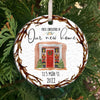 Personalized First Home Ornament, Our First Christmas In New House Ornament