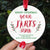 57050-Funny Gift For Dad Husband, Your Farts Stink Christmas Ornament H0