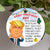 57206-Personalized You're Great Dad Fake News Believe Me Trump Said, Merry Christmas Dad Ornament H0