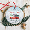 Personalized A Wise Woman Once Said Funny Retirement Gift, Farewell Gift for Boss, Coworker Leaving Gift Christmas Ornament