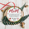 Personalized Meaningful Gift For Mom Christmas Ornament, Mother And Daughter Gifts