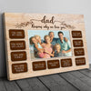 57693-Personalized Gift For Dad, Reason Why We Love You Father Gift Canvas H1