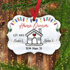 Personalized New Home Christmas Ornament, Housewarming Gift For New Home Owner Christmas Ornament
