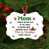 Personalized Funny Dog Mom Christmas Ornament From Dog, Scooping Up My Poop Dog Ornament