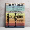 Gift For Dad From Daughter, Father And Daughter Gift, Always Be Your