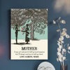 60574-Gift For Mother From Daughter, Need You Hold My Heart, Mother And Daughter Canvas H1