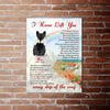 61663-Personalized French Bulldogs Dog Memorial Gift, I Never Left You, Loss Of Dog Canvas H0