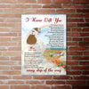 61474-Personalized Bulldogs Memorial Gift, I Never Left You, Loss Of Dog Canvas H0