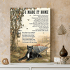 62028-Personalized Cane Corso Memorial Gift, I Made It Home, Loss Of Dog Canvas H0