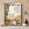 62031-Personalized Shetland Sheepdogs Memorial Gift, I Made It Home, Loss Of Dog Canvas H0