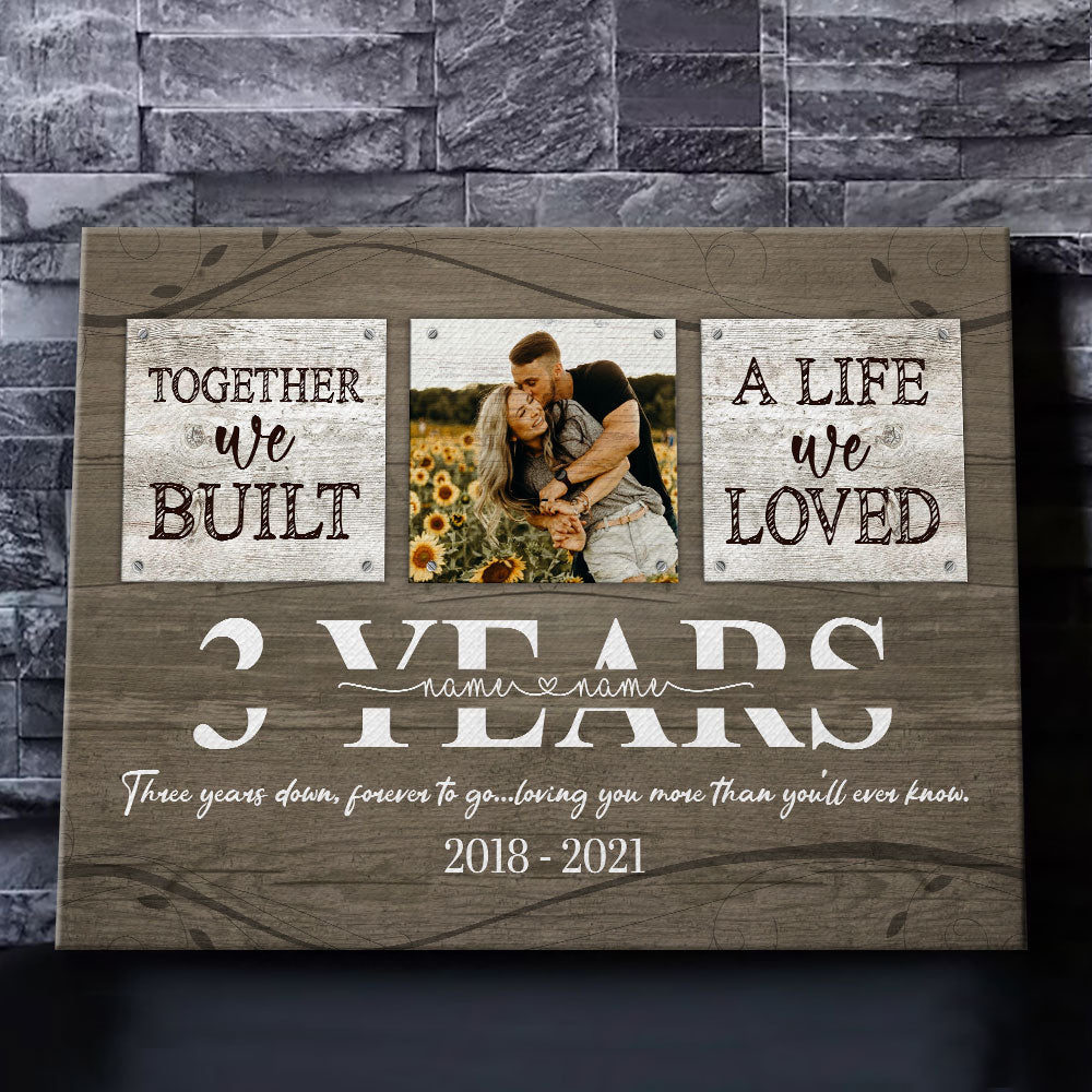 Personalize 3rd Year Anniversary Photo Collage Gift, 3 Year Wedding Gift for  Husband, 3rd Anniversary Gift, Custom Heart Photo Collage Gift - Etsy |  Photo collage gift, Anniversary photo gift, Anniversary photos