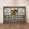 50588-Personalized 8 Year Anniversary Gift For Her Custom Photo, 8th Anniversary Gift For Him, Together We Built A Life Canvas H0