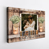 50886-Personalized Anniversary Gift For Her, Gift For Husband Wall Art We Built A Life We Loved Canvas H3