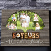 50924-Personalized 60th Anniversary Gift For Parents, Diamond Anniversary Gift, Custom Photo Parents Canvas H2