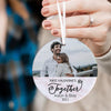 Personalized First Valentine&#39;s Together Ornament