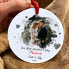 Personalized Our First Valentine&#39;s Day Married Ornament