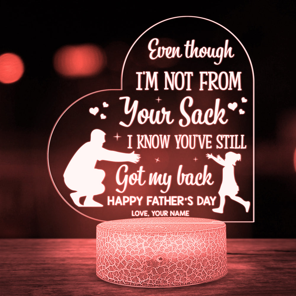 72982-Happy Father's Day To Step Dad Personalized Night Light H0