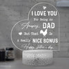 72998-Father&#39;s Day Gift From Wife Nice Bonus Personalized Night Light H0