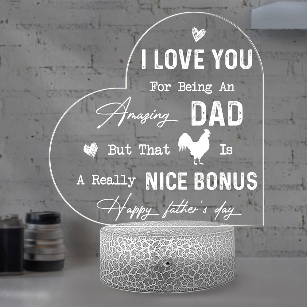 72998-Father's Day Gift From Wife Nice Bonus Personalized Night Light H0