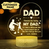 73036-Happy Father&#39;s Day If I Had Another Dad Personalized Night Light H0