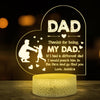 Happy Father&#39;s Day If I Had Another Dad Personalized Night Light