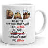 74045-Happy Father&#39;s Day From Financial Burden Personalized Image Mug H0