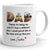 74051-Happy Father's Day Thanks For Being My Dad Personalized Image Mug H1