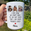 73761-Happy Father&#39;s Day Say Out Loud Favorite Child Personalized Image Mug H0