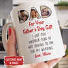74680-Father&#39;s Day Dad Not Pay Daughter Wedding Personalized Image Mug H0