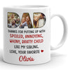 74695-Father&#39;s Day Dad With Sibling And Favorite Kid Personalized Image Mug H3