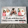 75728-Don&#39;t Have An Ugly Daughter Gift For Dad Personalized Canvas H1