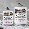 75749-Dog Dad Funny Gift Rose Are Red Poem Personalized Mug H0