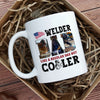 76726-Welder Dad Regular But cooler Gift From Children Personalized Mug H0