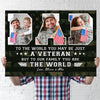77080-Veteran To The World Family Gift For Dad Personalized Canvas H1