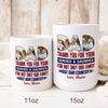77404-Veteran Dad Gift From Kids Family And Country Personalized Mug H1