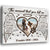 78485-Dog Pet Memorial The Moment That You Left Me Personalized Canvas H5